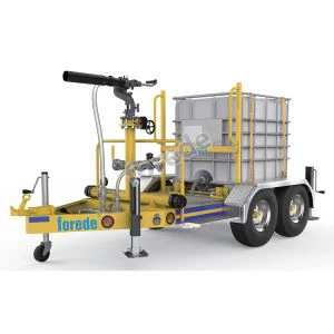 Trailer de espuma de extinción de incendios