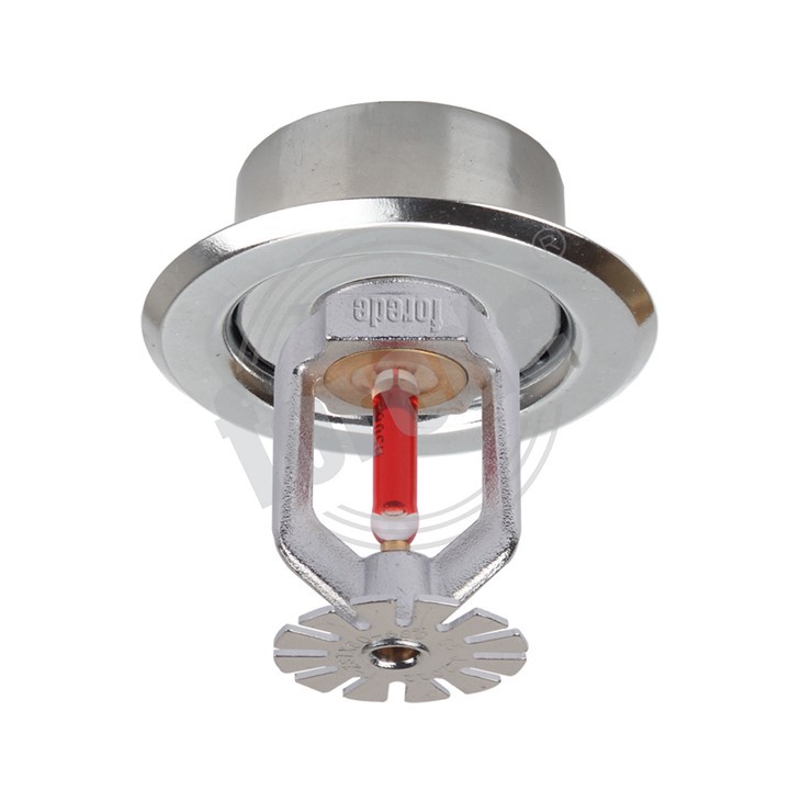 Chrome Fire Sprinkler Escutcheon Plate