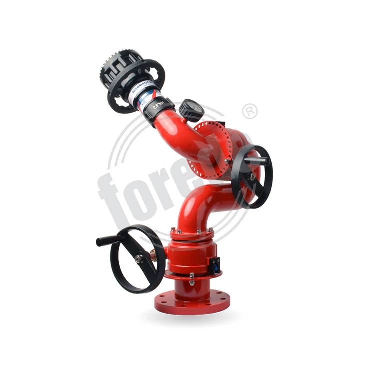 Manual Fire Water Monitor With Handwheel factory