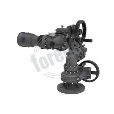 Monitor de agua contra incendios manual