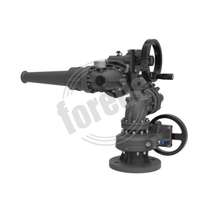 Monitor de agua contra incendios de corriente recta